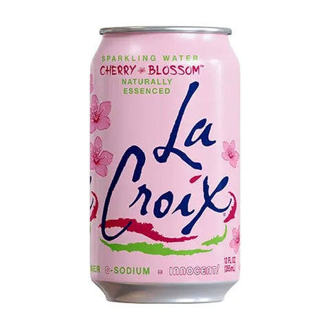 La Croix Sparkling Water, Cherry Blossom, 12 Fl Oz (pack of 8)