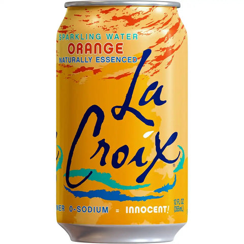 La Croix Sparkling Water, Orange, 12 Fl Oz (pack of 12)