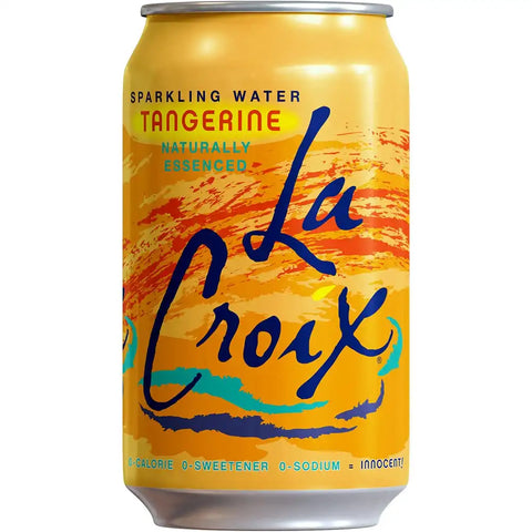 La Croix, Tangerine Sparkling Water, 12 oz, (pack of 12)