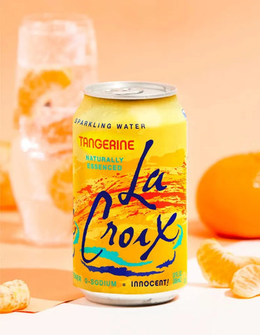 La Croix, Tangerine Sparkling Water, 12 oz, (pack of 12)