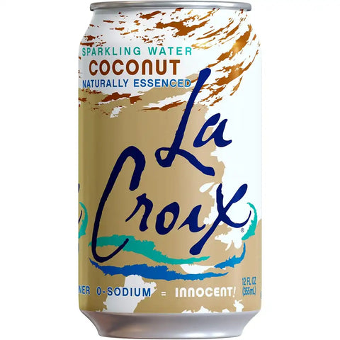 La Croix, Water Sparkling Coconut, 12 Fl Oz, 12 Pack