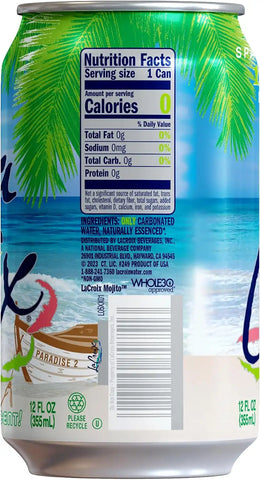 La Croix Sparkling Water, Mojito, 12 Fl Oz (pack of 8)