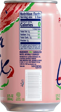 La Croix, Watermelon Sparkling Water, 12 Pack, 12 Fl Oz