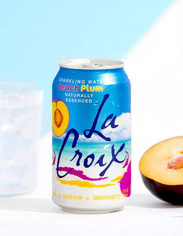 La Croix Sparkling Water, Beach Plum, 12 Fl Oz (pack of 8)