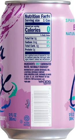 La Croix Sparkling Water, Berry, 12 Fl Oz (pack of 8)